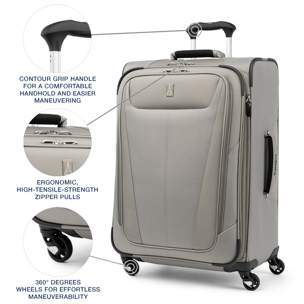 Maxlite® 5 Medium Expandable Soft Shell Spinner 69cm (69 x 47 x 29 cm)