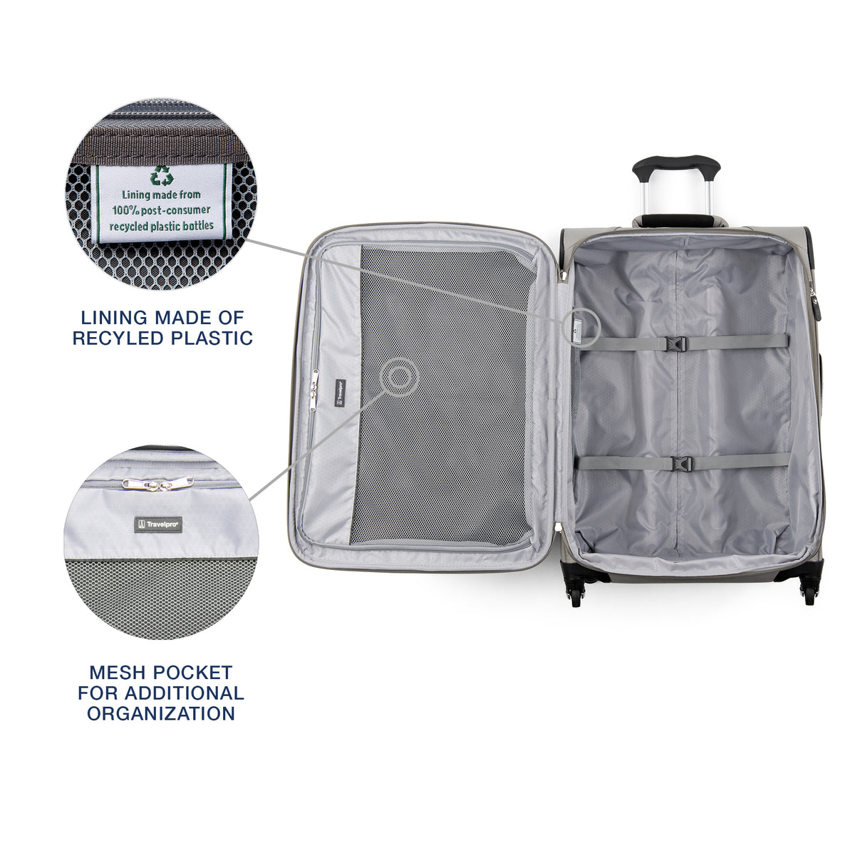 Maxlite® 5 Medium Expandable Soft Shell Spinner 69cm (69 x 47 x 29 cm)