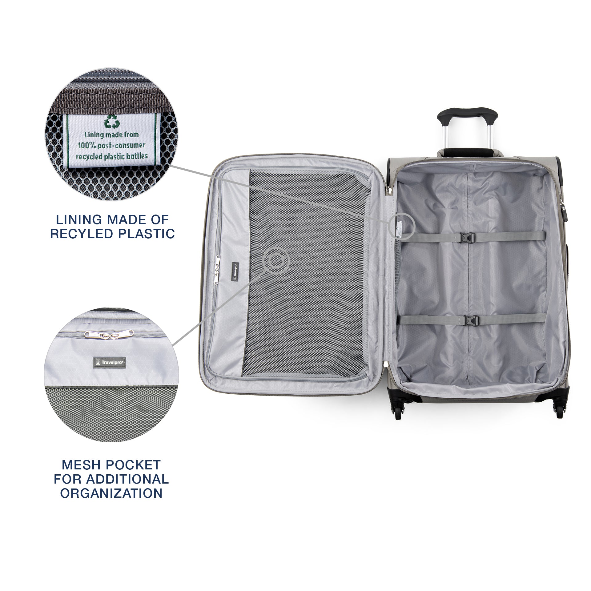Maxlite® 5 Medium Expandable Soft Shell Spinner 69cm (69 x 47 x 29 cm)