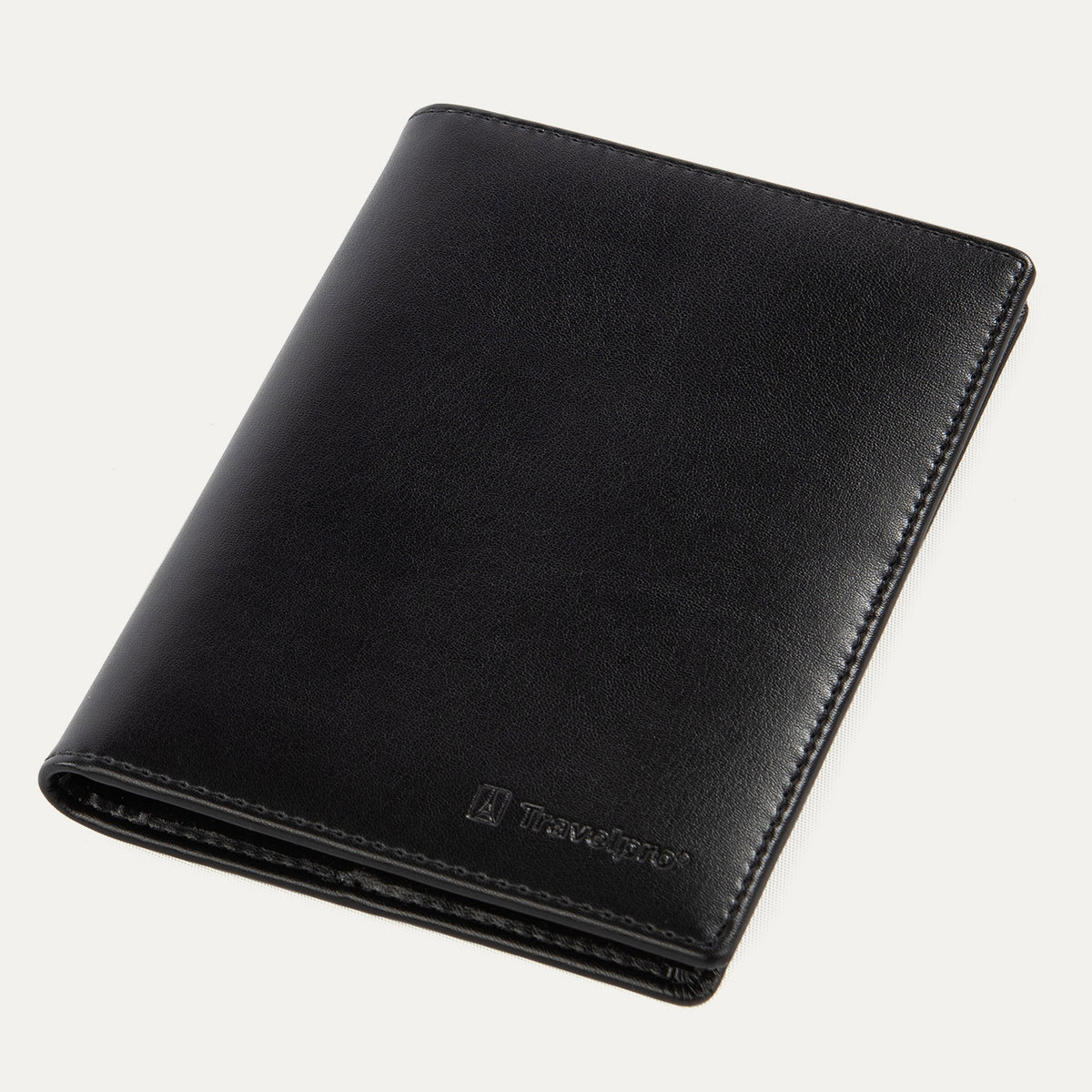 TOKSEO Lot De 4 Étuis Passeport Et Étiquettes Bagage Cuir Synthétique - Noir - Protection Voyage