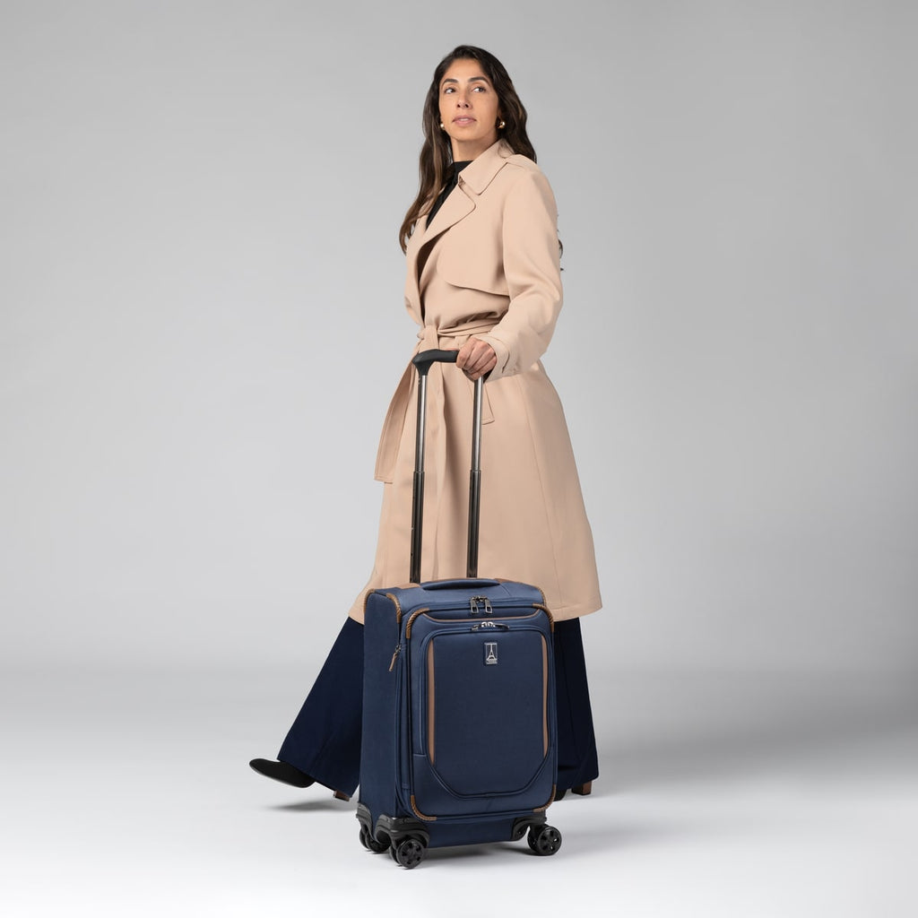 Crew™ Classic Valise Cabine Spinner Extensible Compacte 56 cm (56 x 36 x 23 cm)
