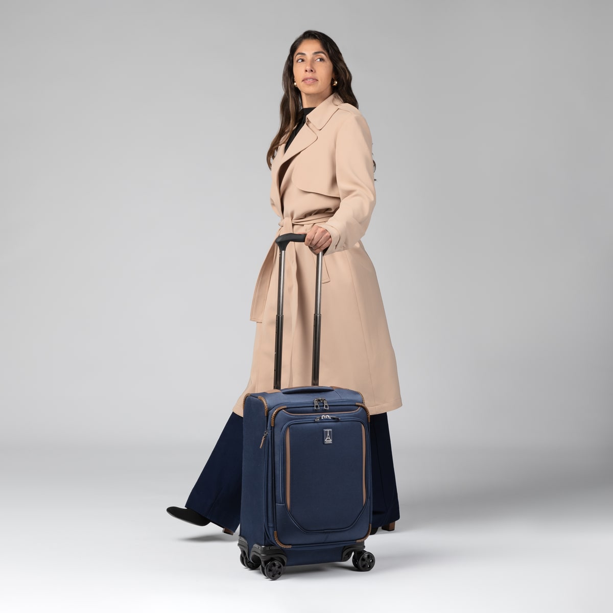 Crew™ Classic Valise Cabine Spinner Extensible Compacte 56 cm (56 x 36 x 23 cm)
