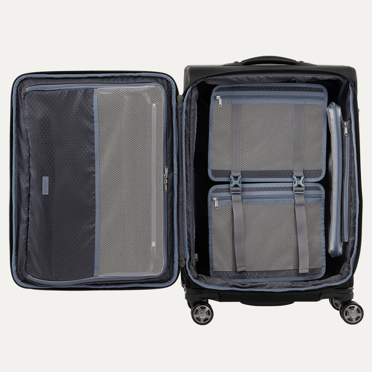 Maleta spinner mediana expandible Platinum® Elite (71 x 47 x 30 cm)