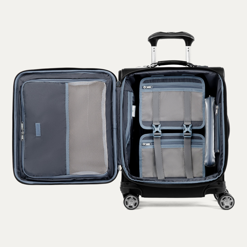 Platinum® Elite Slim utbyggbar handbagage-spinner (55 x 40 x 20 cm)
