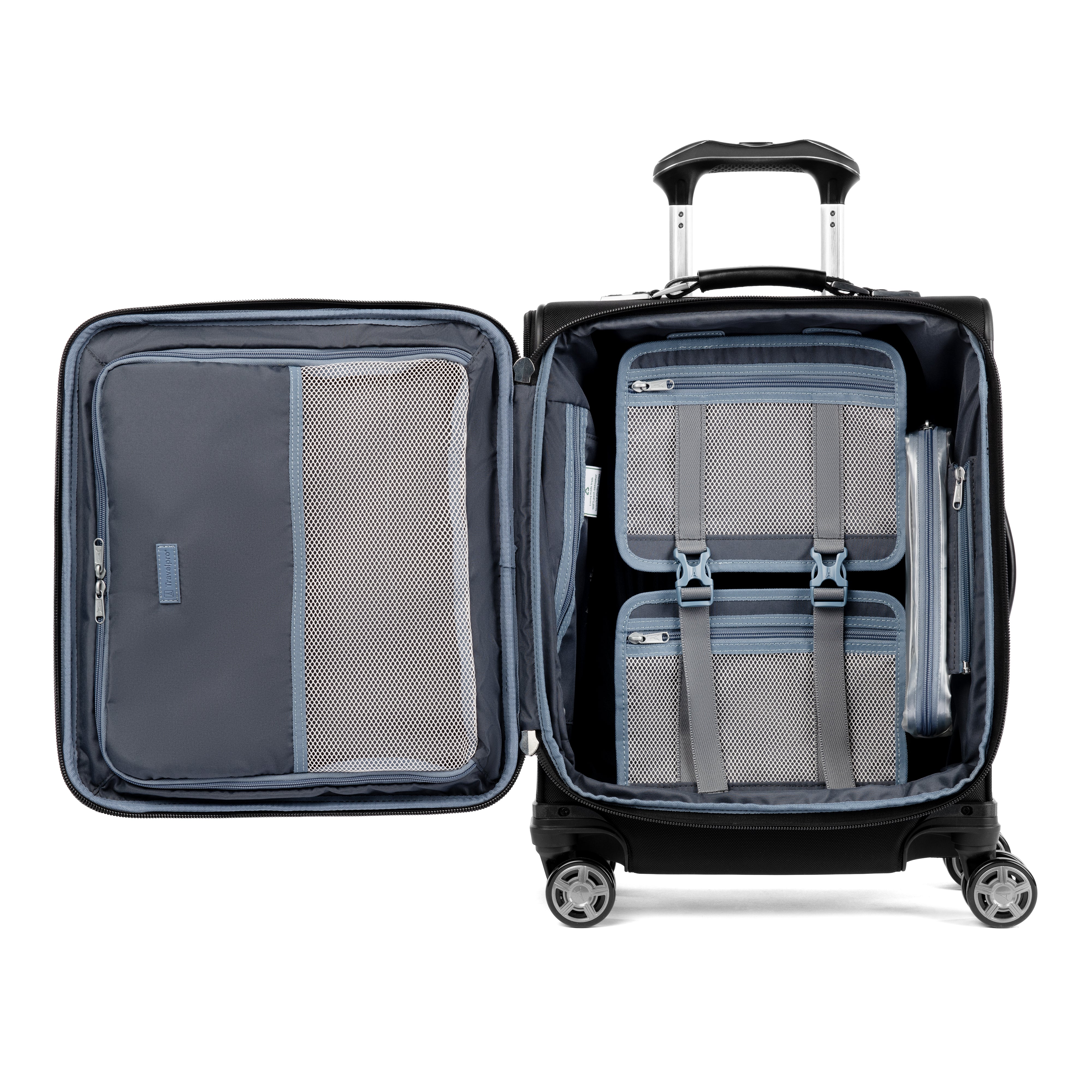 Platinum® Elite Slim Carry-On Expandable Softside Spinner 55cm (55 x 40 x 20 cm)