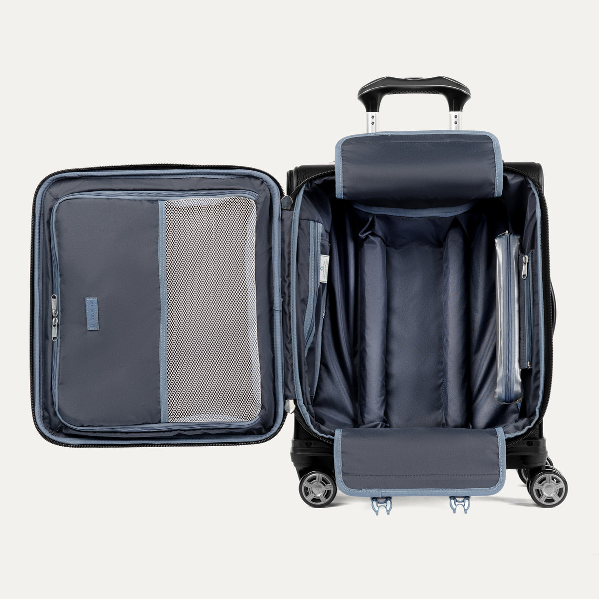 Platinum® Elite Slim utbyggbar handbagage-spinner (55 x 40 x 20 cm)