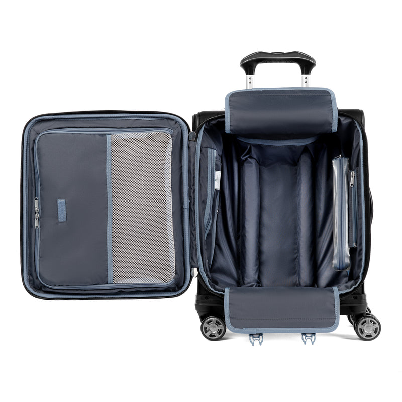 Platinum® Elite Slim Handbagage uitbreidbaar  Softside 4 spinnerwielen 55cm (55 x 40 x 20 cm)