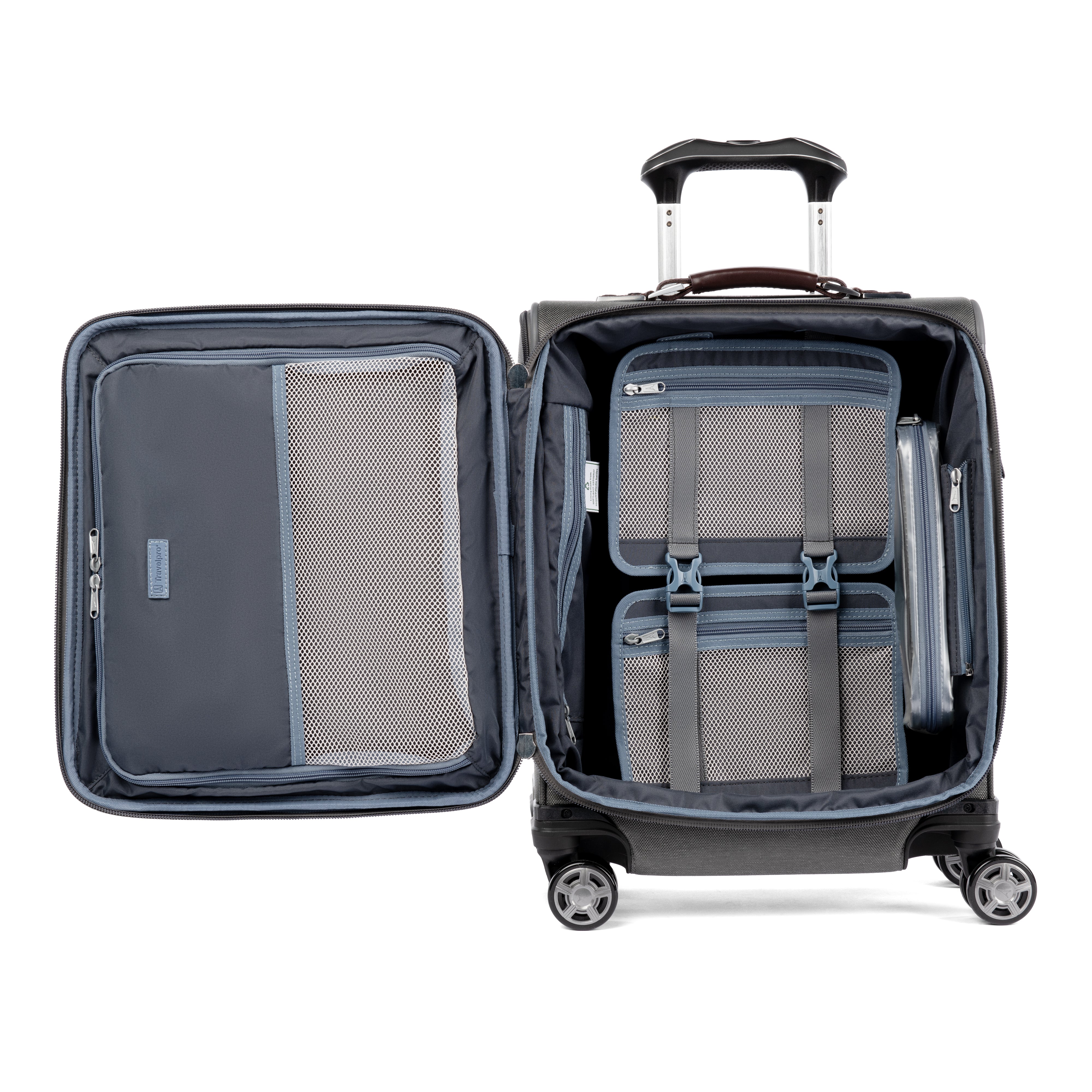 Platinum® Elite Slim Carry-On Expandable Softside Spinner 55cm (55 x 40 x 20 cm)