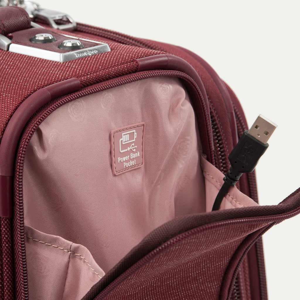 Platinum® Elite Slim Expandable Carry-On Spinner (55 x 40 x 20 cm)