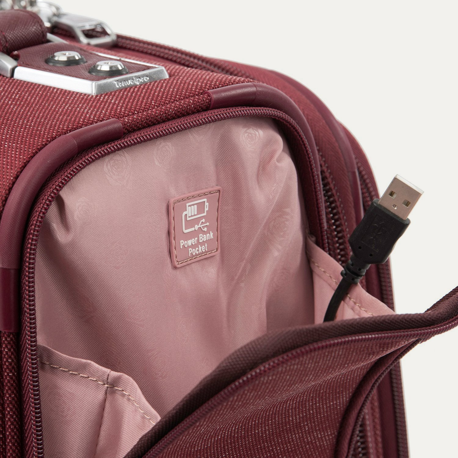 Platinum® Elite Slim Expandable Carry-On Spinner (55 x 40 x 20 cm)