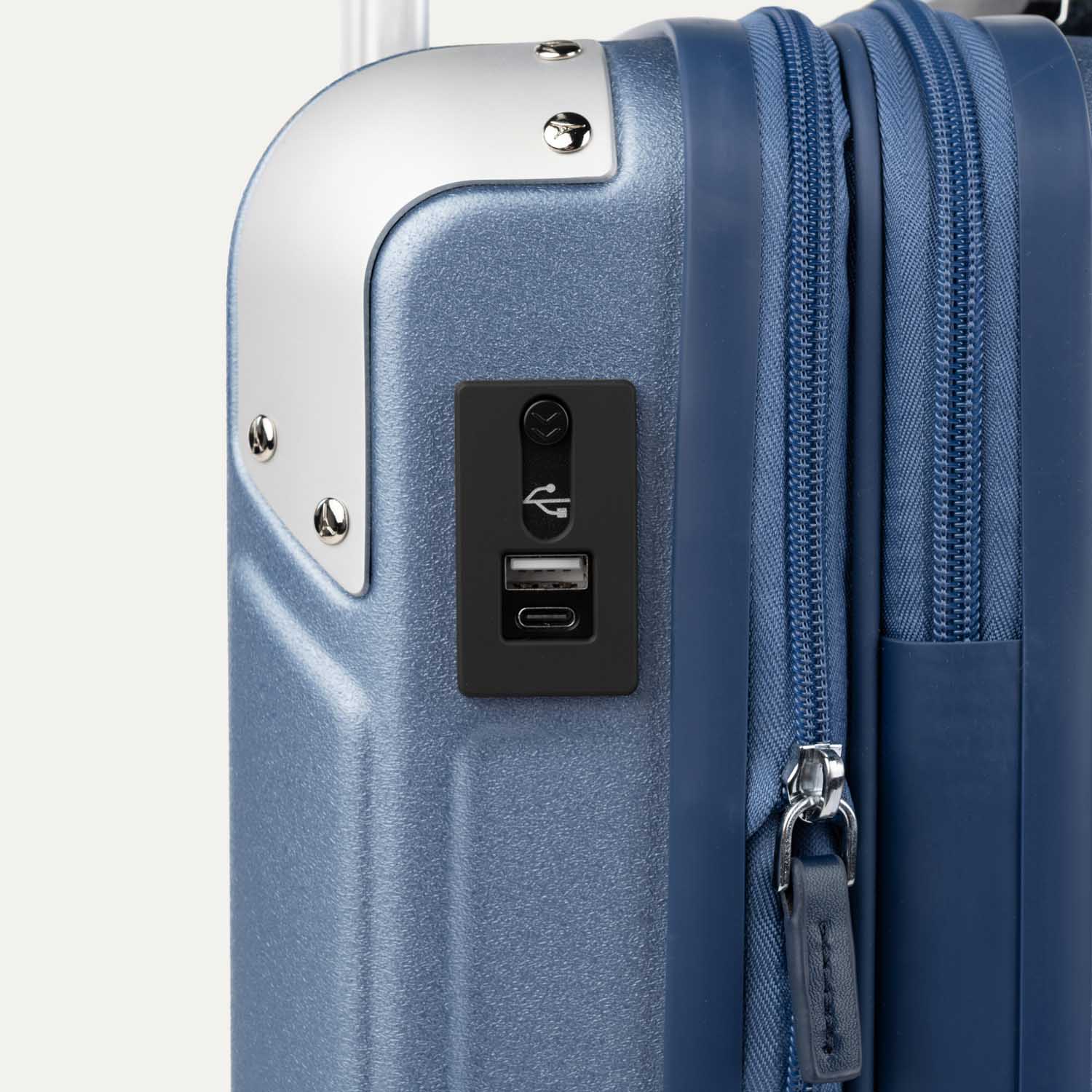 Platinum® Elite Expandable Cabin Hard Shell Spinner 55cm (55 x 40 x 20cm)