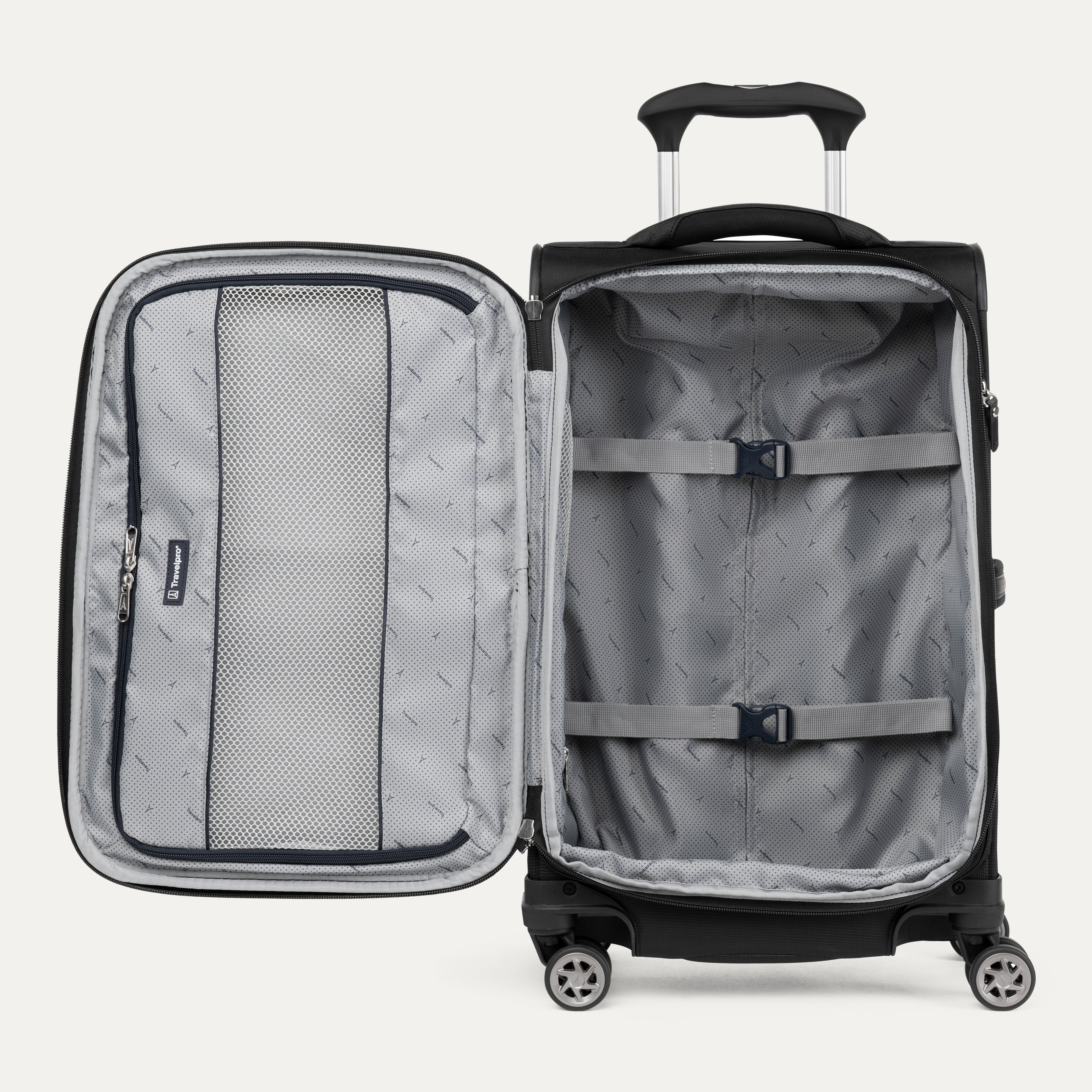 Walkabout® 6 Compact Carry-on and Medium Expandable Soft Shell Spinner Luggage Set