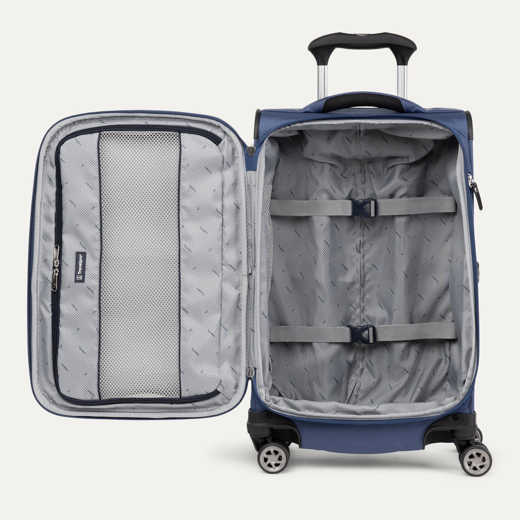 Walkabout® 6 kompakt handbagage och medium utvidgningsbart mjukskal spinner bagageset