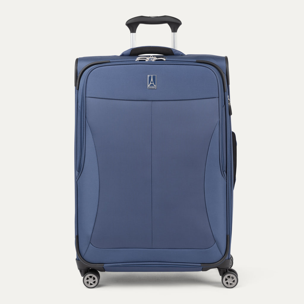Walkabout® 6 kompakt handbagage och medium utvidgningsbart mjukskal spinner bagageset