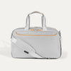 Travelpro VersaPack® Underseat Tote in Marigold Orange with adjustable shoulder strap, multiple compartments, and durable soft-shell design for carry-on travel.