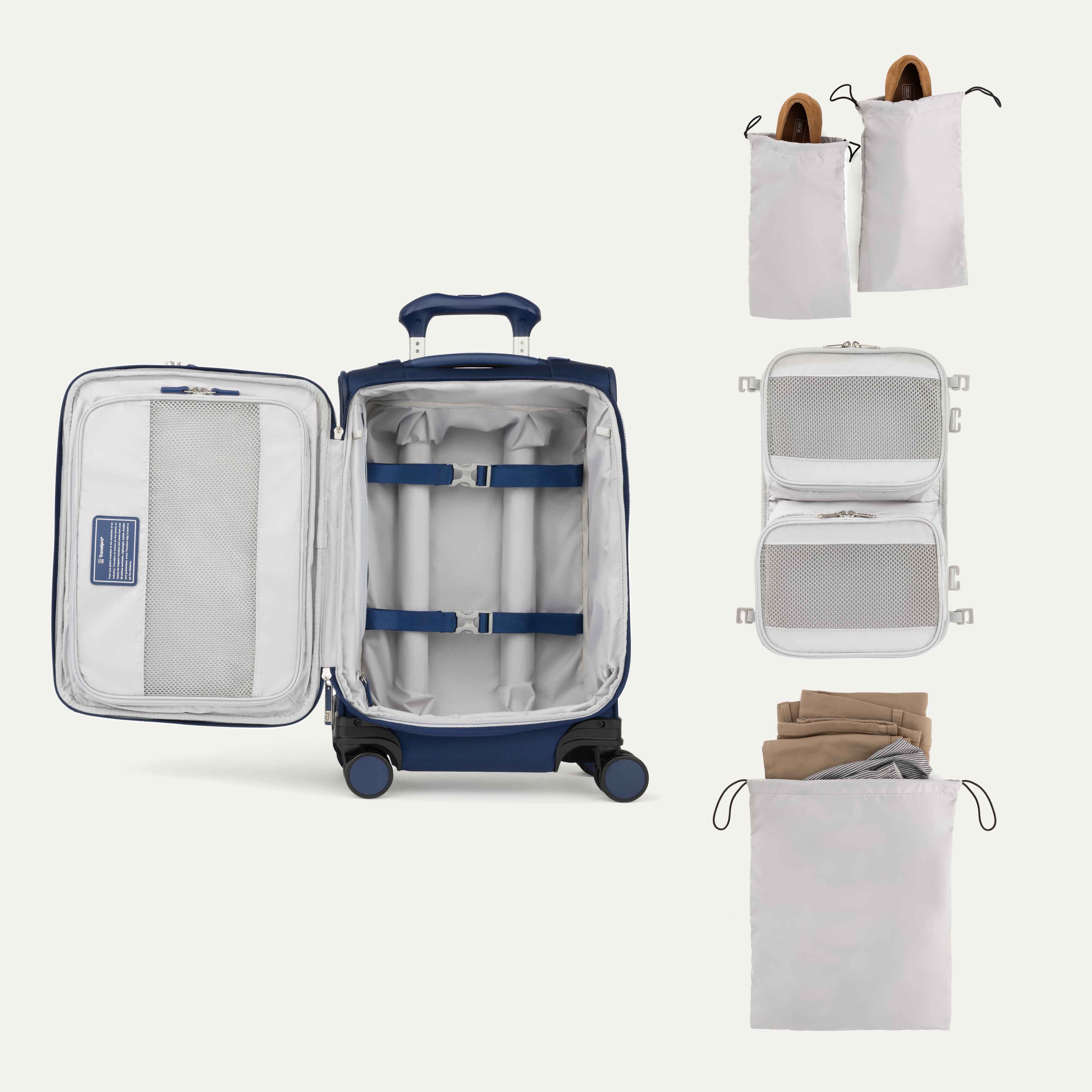 VersaPack®+ Compact  Expandable Cabin Spinner 56cm (56 x 36 x 23 cm)