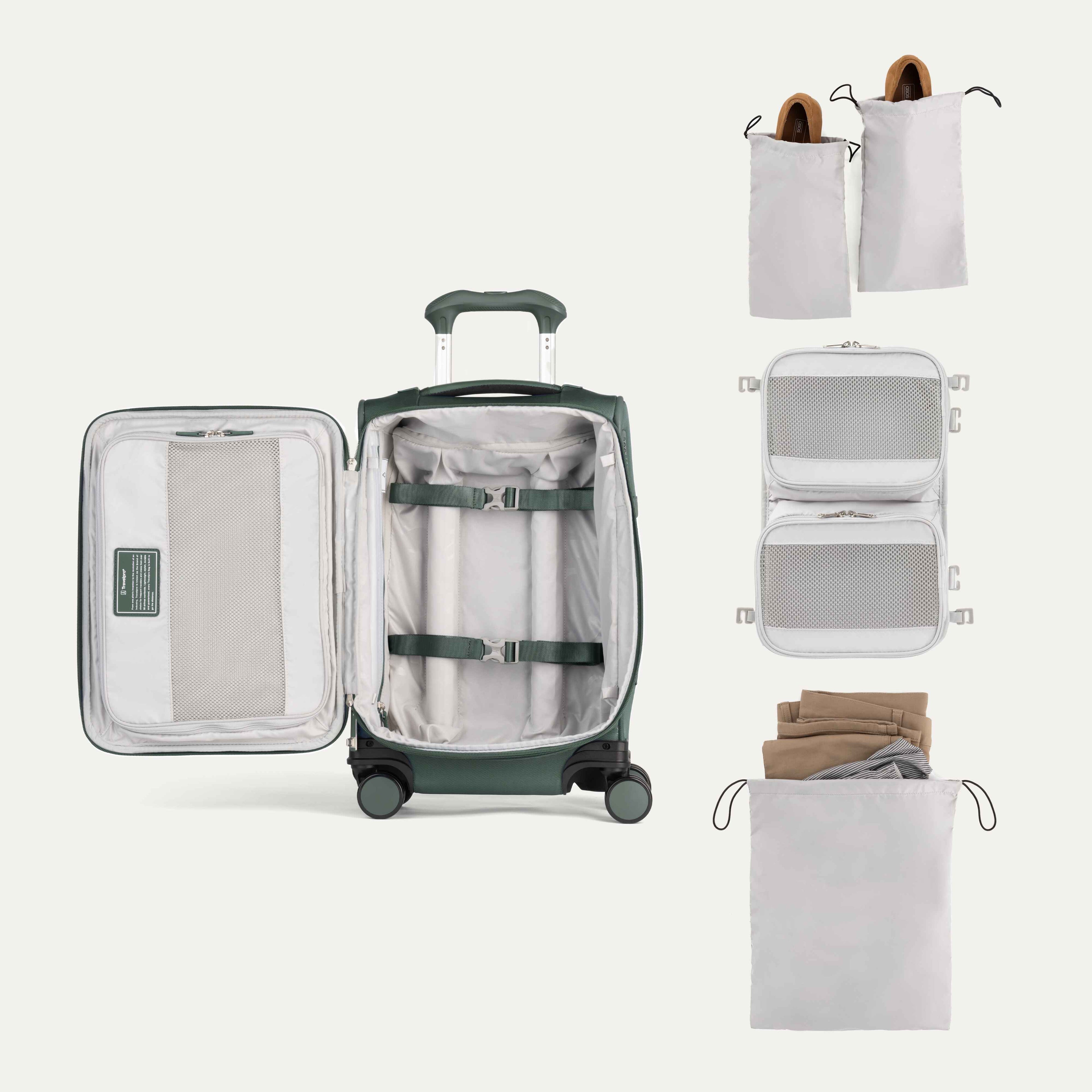 VersaPack®+ Compact Expandable Cabin Spinner 56cm (56 x 36 x 23 cm)