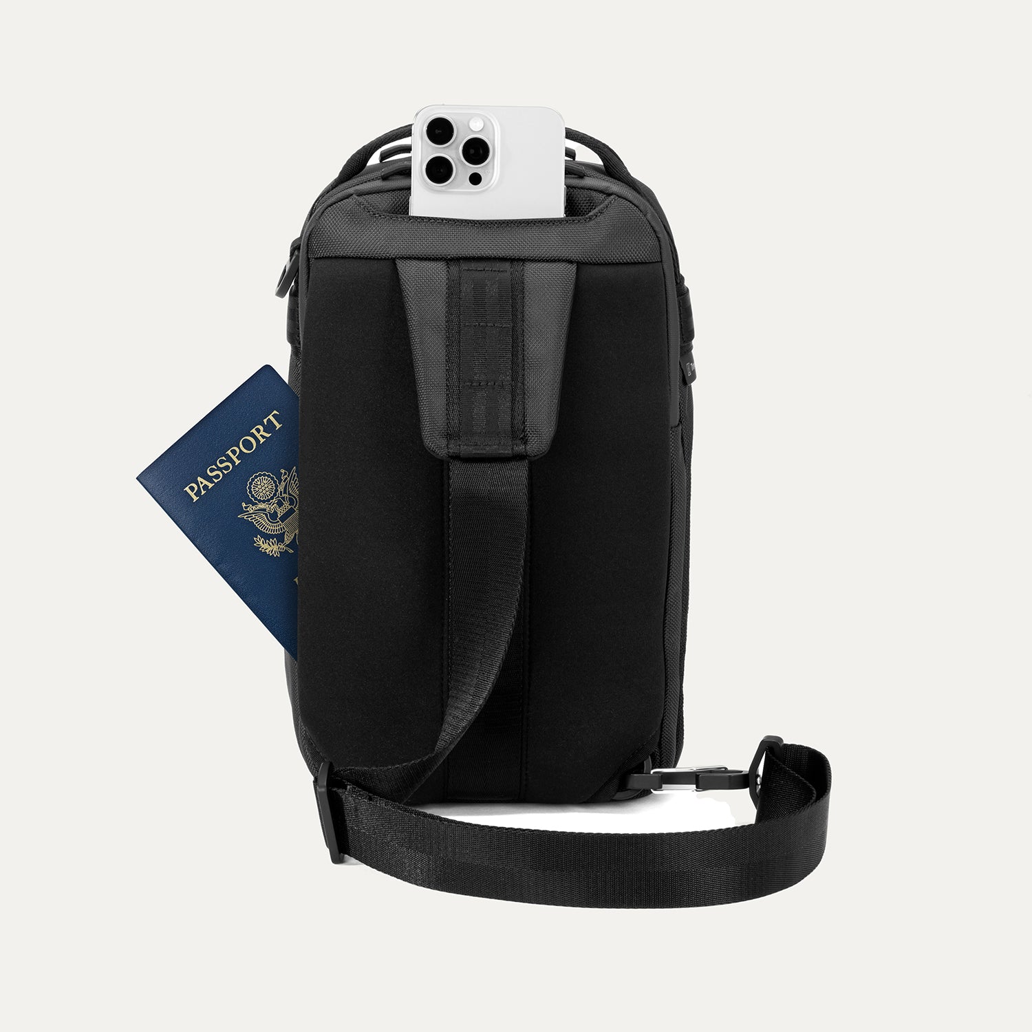 Travel Crossbody Bag with Tablet Pocket & RFID