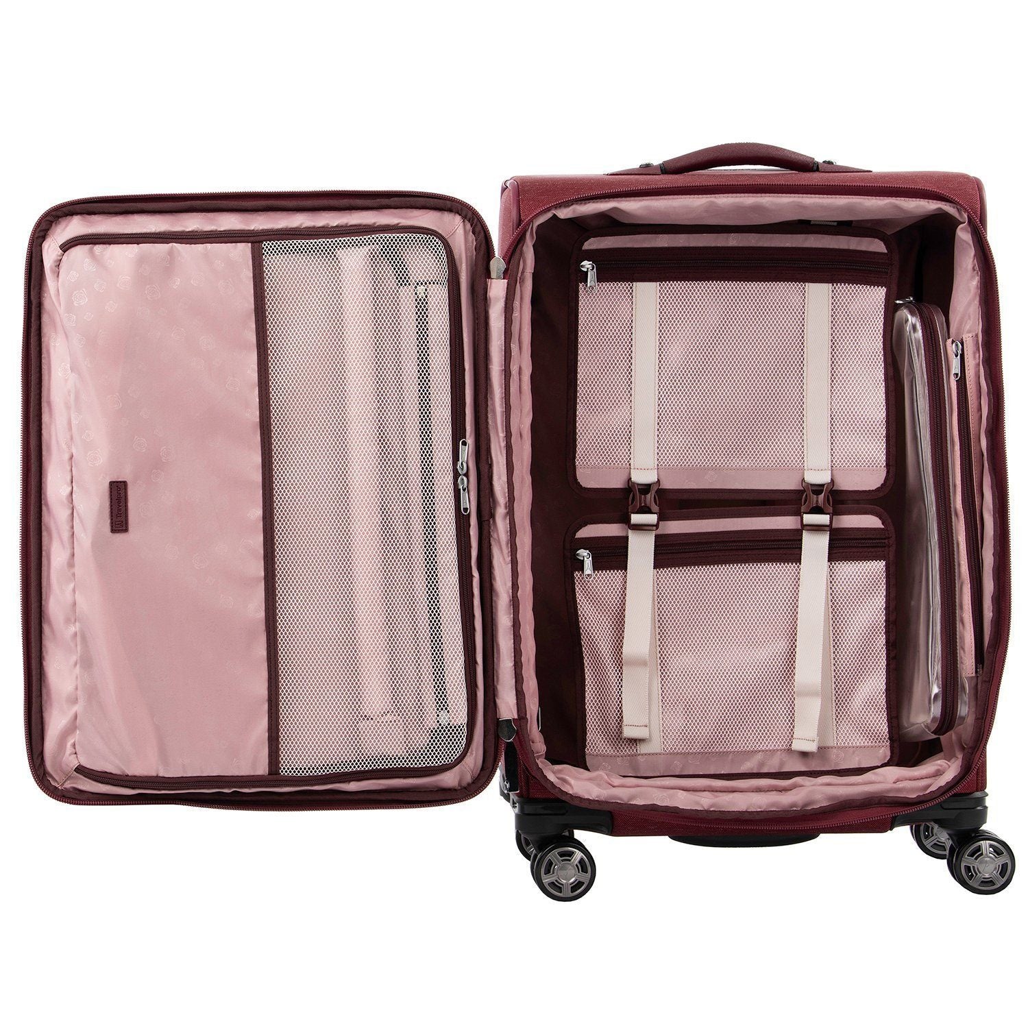 Platinum® Elite Medium Check-in Expandable Softside Spinner 71cm (71 x 47 x 30 cm)