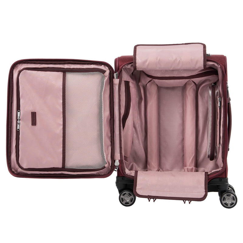 Platinum® Elite Slim Handbagage uitbreidbaar  Softside 4 spinnerwielen 55cm (55 x 40 x 20 cm)